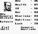 Screenshots Nobunaga's Ambition: Game Boy Edition 