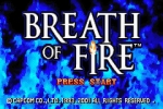 Screenshots Breath of Fire L'écran-titre