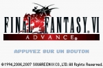Screenshots Final Fantasy VI Advance 