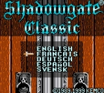 Screenshots Shadowgate Classic L'écran-titre