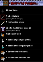 Screenshots Rogue Touch 