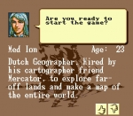 Screenshots Uncharted Waters II: New Horizons 