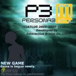 Screenshots Persona 3 ém 