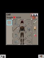 Screenshots The Chronicles of Avael: The Chimaera Stones Le menu d'inventaire