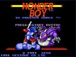 Wonderboy in Monster World