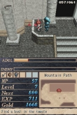 Screenshots Legacy of Ys: Books I & II Ys Book I - L'entrée du temple