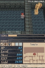 Screenshots Legacy of Ys: Books I & II Ys Book I - Le temple, un des très rares donjons