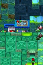 Screenshots Mario & Luigi: Partners In Time Plats comme une crêpe, les bébés s'envolent