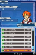 Screenshots SNK vs Capcom: Card Fighters DS 