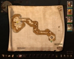Screenshots Drakensang: L'Oeil Noir La carte du premier donjon