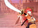 Screenshots Sakura Taisen 5 Episode 0: Arano no Samurai Murasume Elle parle en anglais lors de ses furies