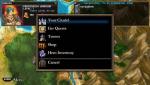 Screenshots Puzzle Quest: Challenge of the Warlords Menu de votre citadelle