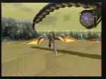 Screenshots Panzer Dragoon Saga Passons sous le gros ver