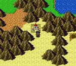 Screenshots Nekketsu Tairiku Burning Heroes Une carte typique du début de la snes