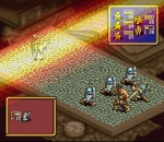 Screenshots Ogre Battle: The March of the Black Queen Voici l'équipe du héro, qui est en bas à gauche