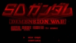 Screenshots SD Gundam Dimension War 