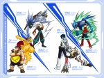 Wallpapers Mega Man Star Force 3: Black Ace