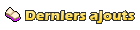 Derniers ajouts