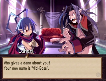 Laharl et un des prétendants au trône